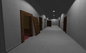 Karaski Indie Game, Modeling Creepy Hallway