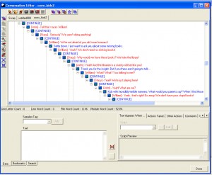 Neverwinter Nights Conversation Editor