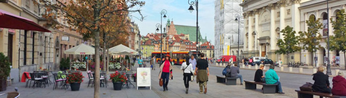 Poland beautiful streets