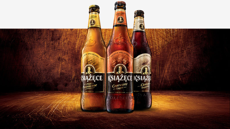Polish beer Ksiazece