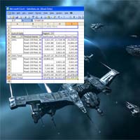 Eve Online Spreadsheets in Space